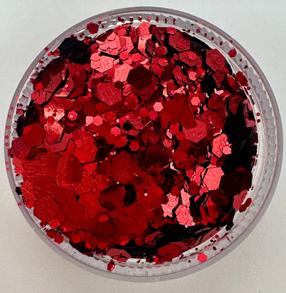 Ruby Slippers - Red Glitter